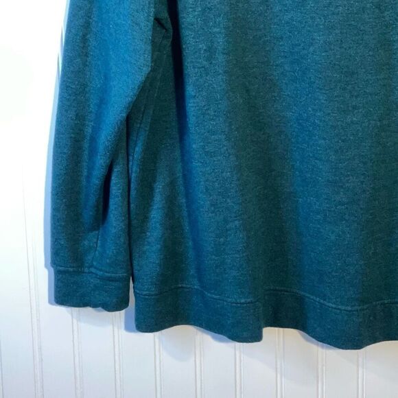 Orvis Cozy Soft Crewneck Sweater Women’s XLarge Green Relaxed Fit Pullover - Picture 11 of 12